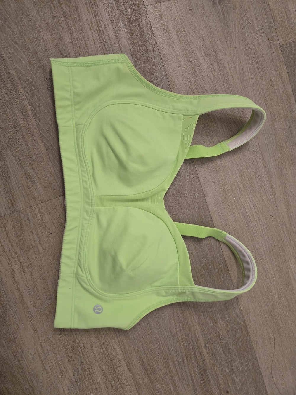 lululemon Lime Green Tata Tamer II High-Support Sports Bra